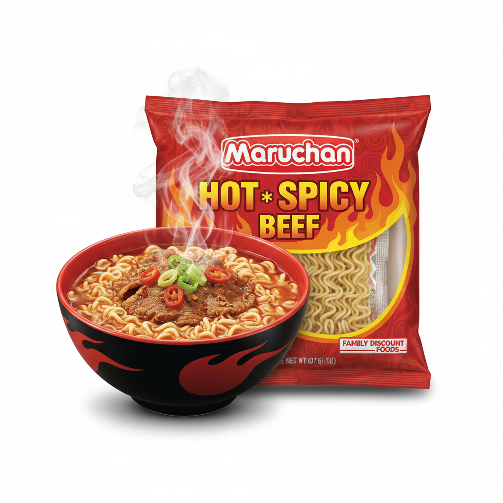 Maruchan Hot & Spicy Beef