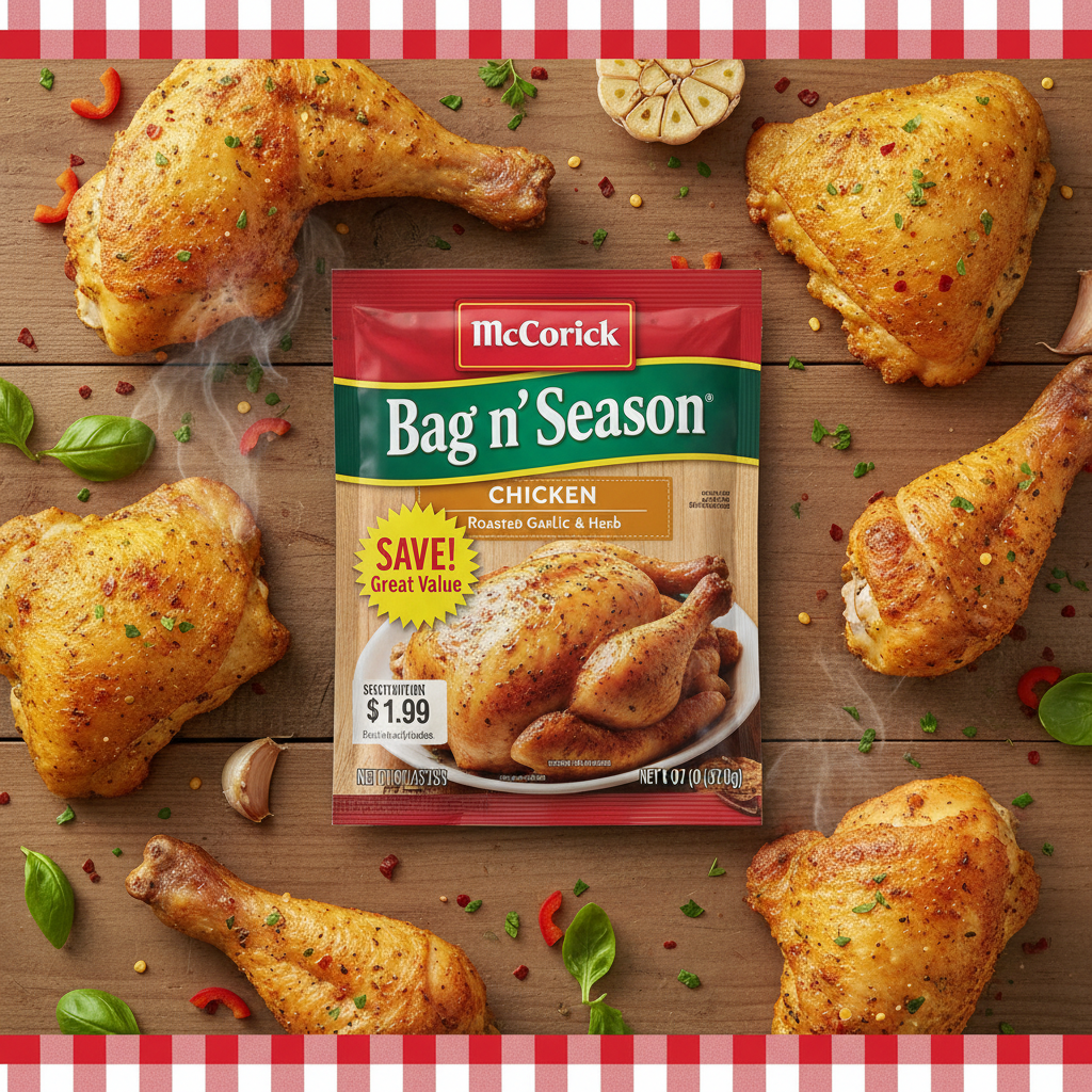 Mccormick Bag N Season Chicken