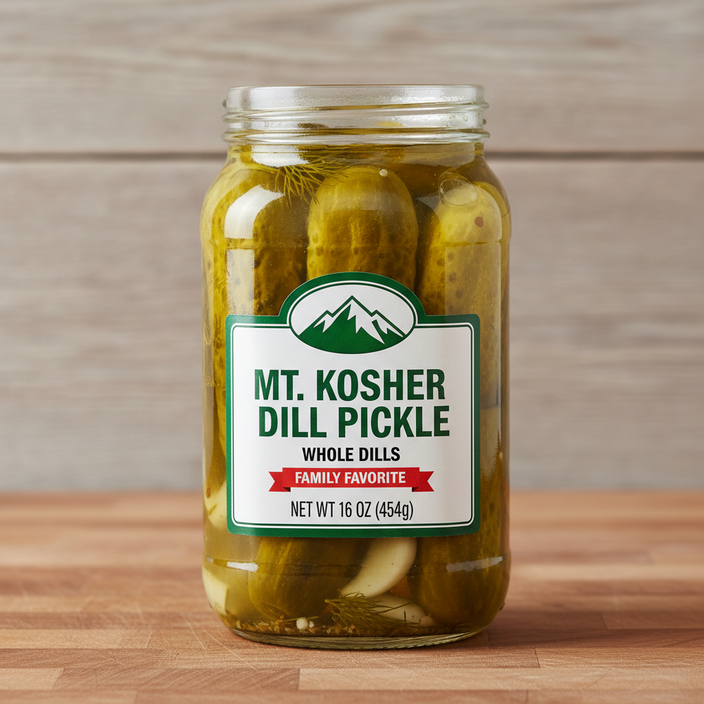 Mt Kosher Dill Pette 16 Oz