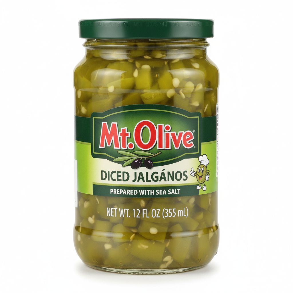 Mt Olive Diced Jalapenos