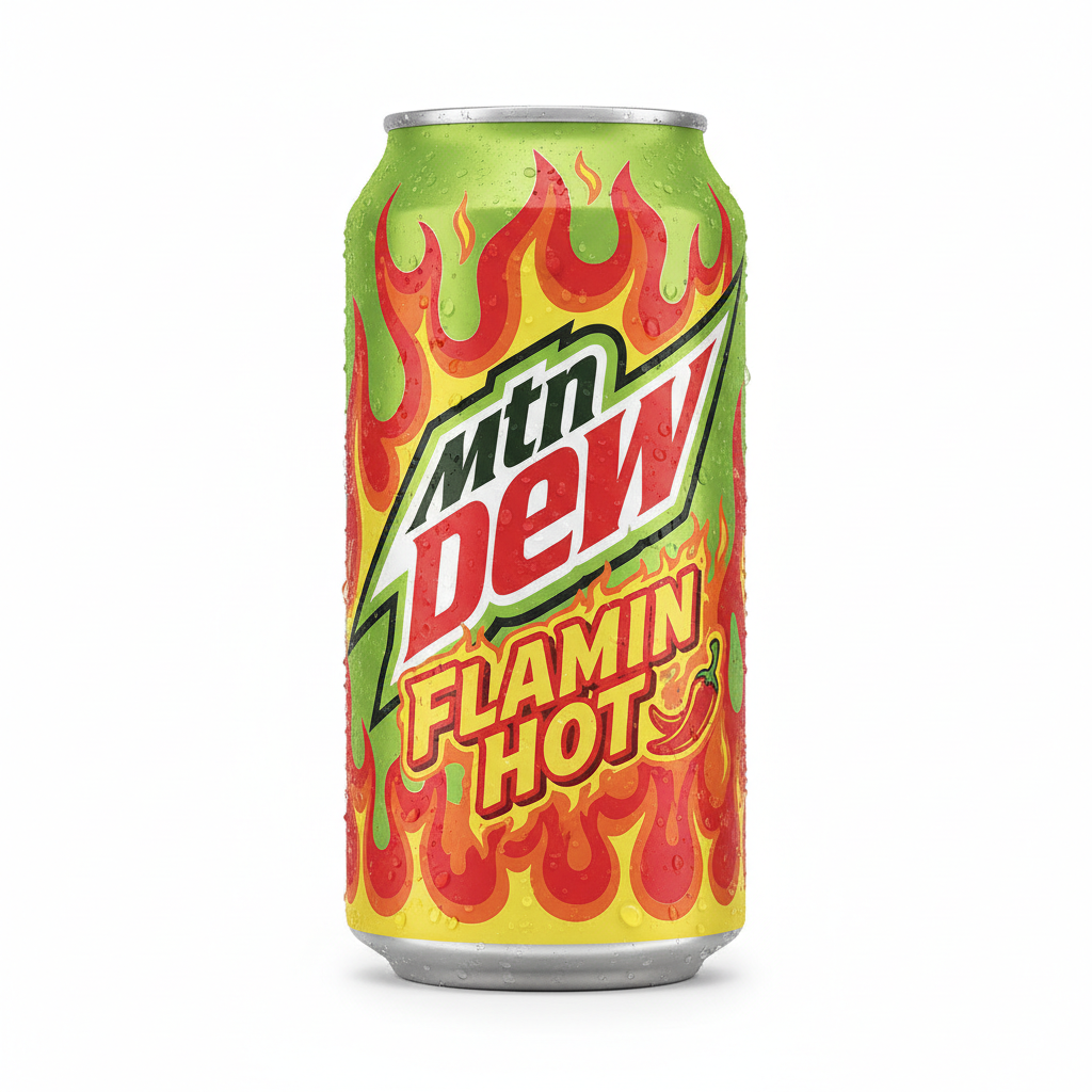 Mtn Dew Flamin Hot