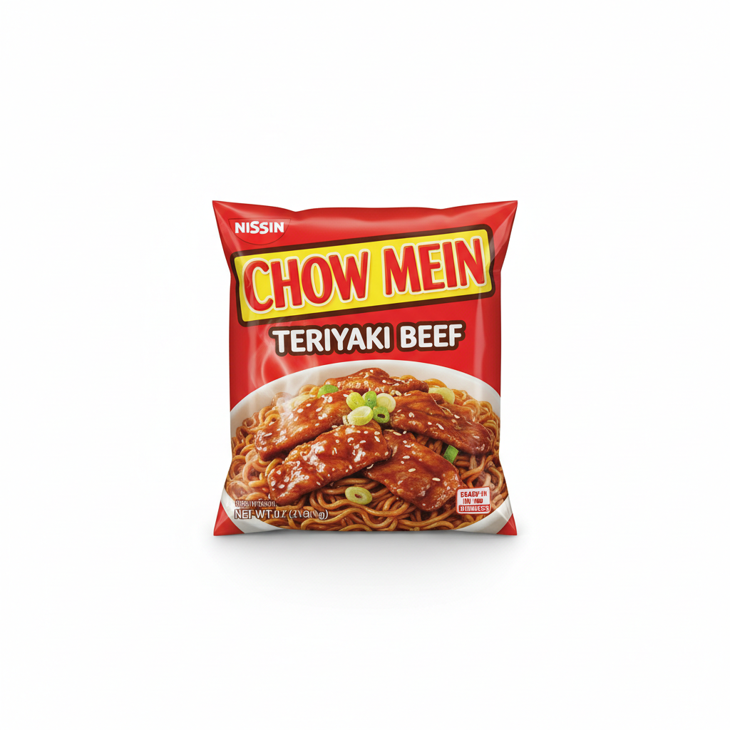 Nissin Chow Mein Ter Beef