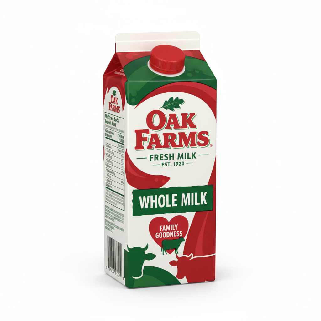 Oak Farms Pint Milk