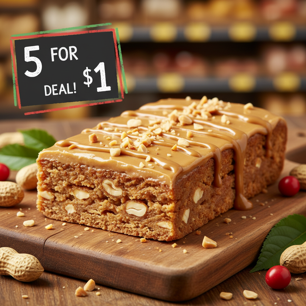 Peanut Butter Bar 5/$1