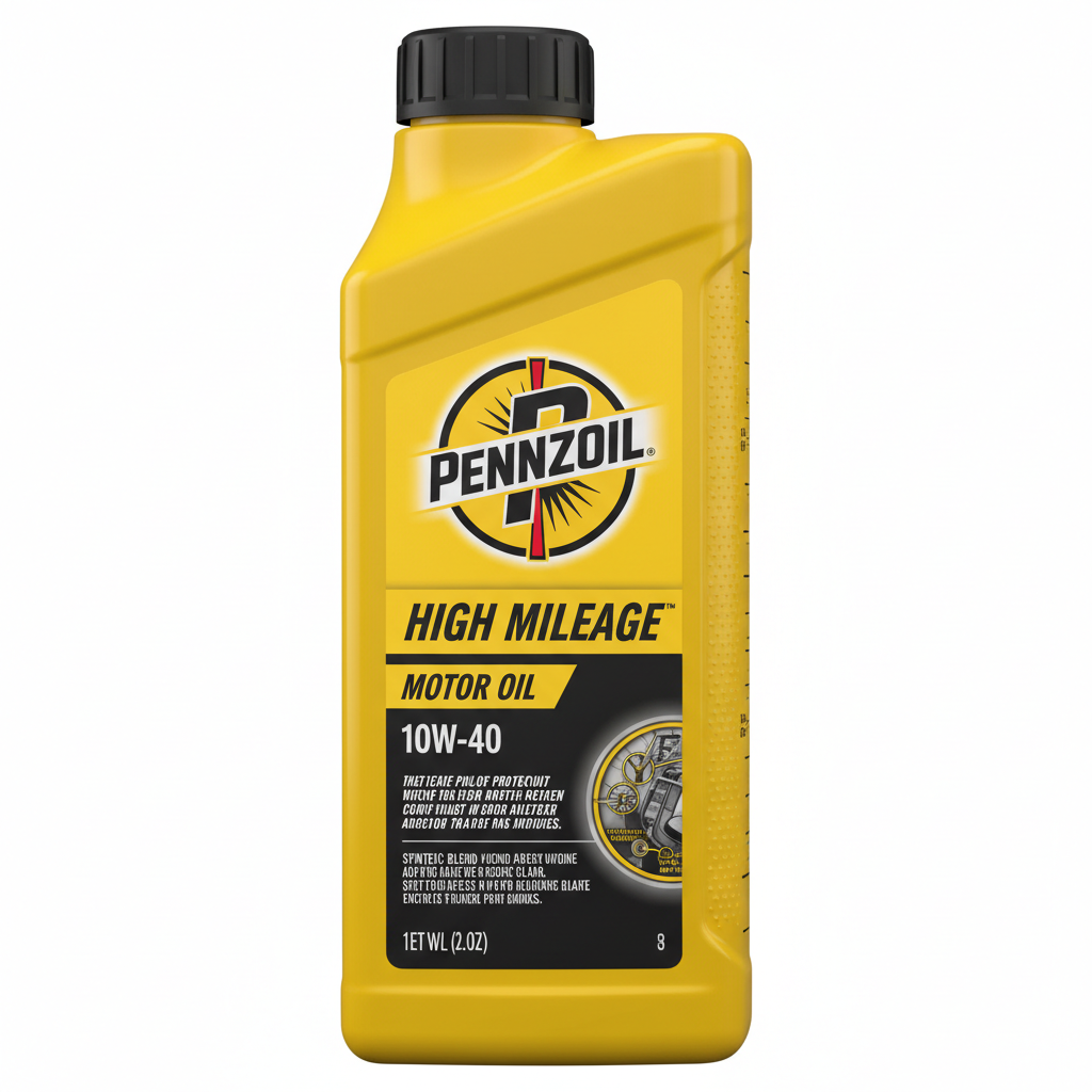 Pennzoil Oil High Mileage 10-40