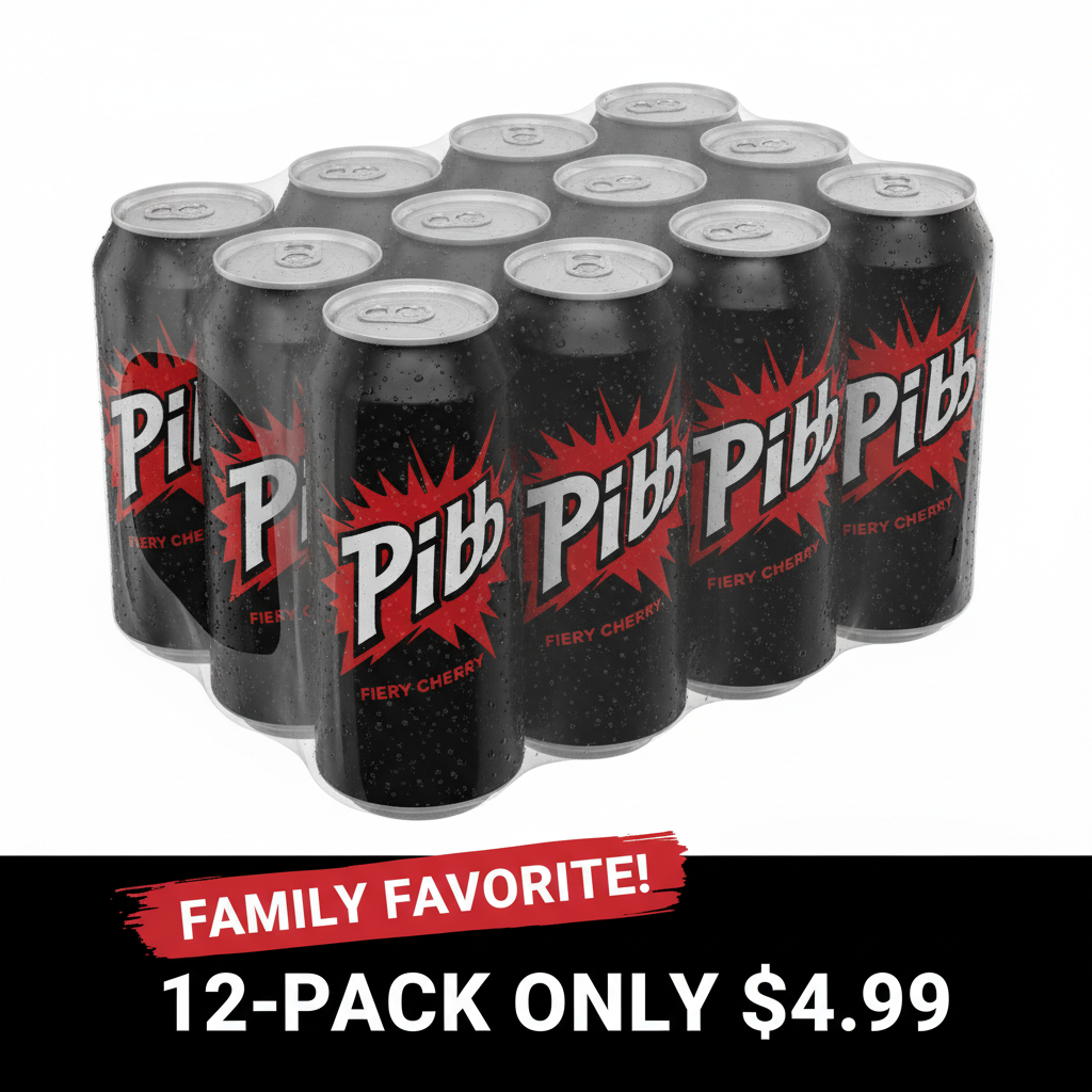 Pibb Soda 12