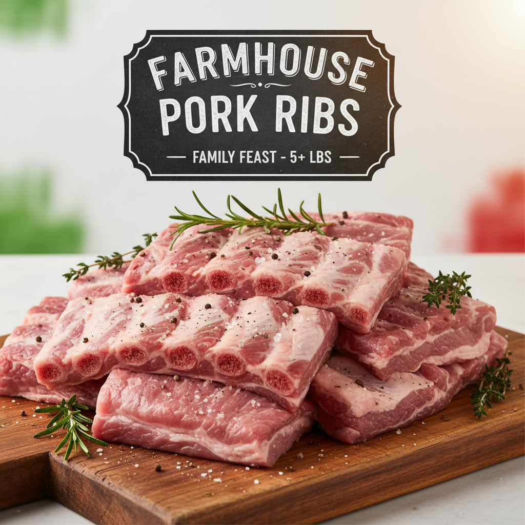 Pork Country Rib 5lbs Up