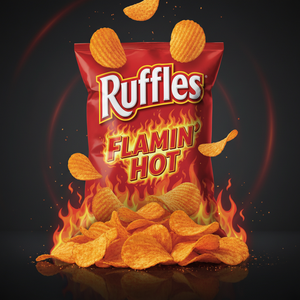 Ruffles Fl Hot M