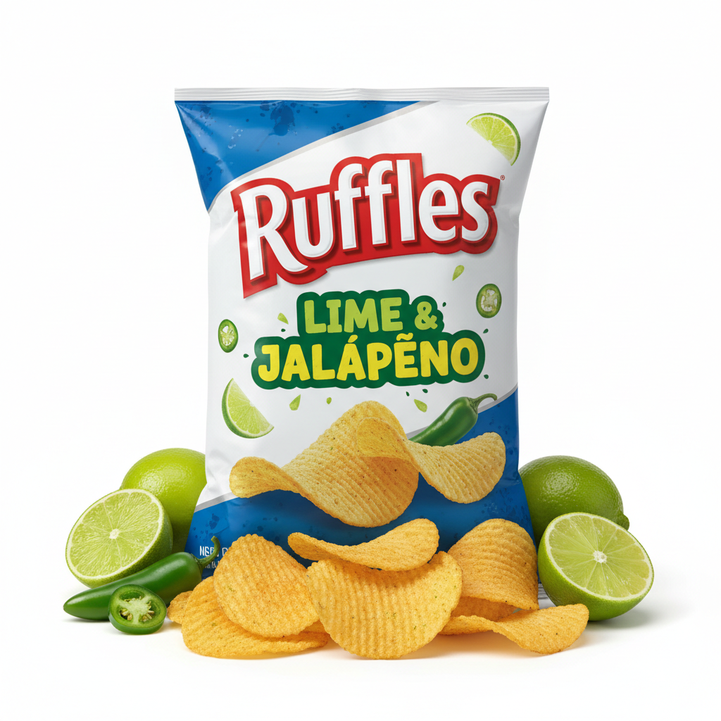 Ruffles Lime M