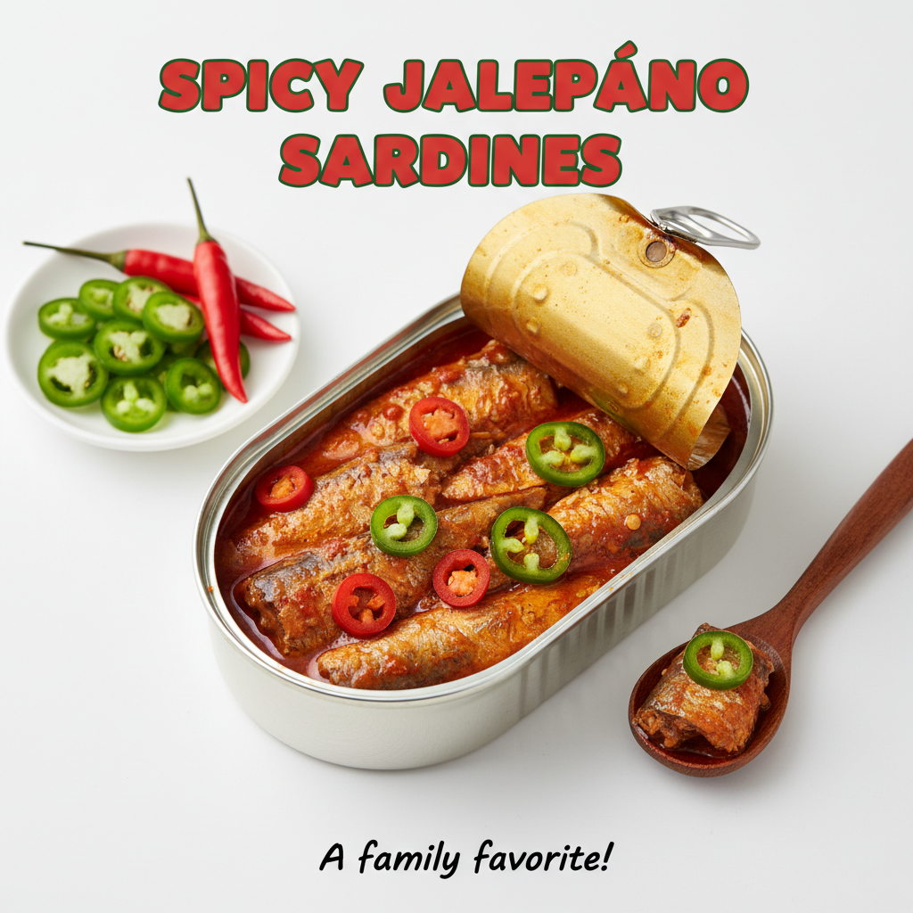 Sardines Jalapenol