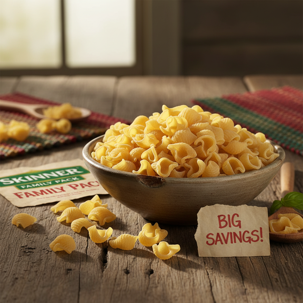 Skinner Shell Noodles