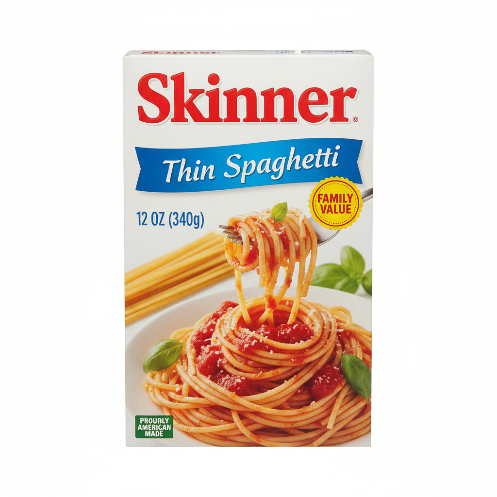 Skinner Thin Spag 12oz Pk.