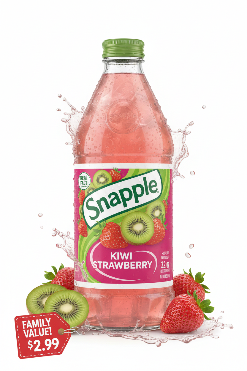 Snapple Kiwi Straw 32