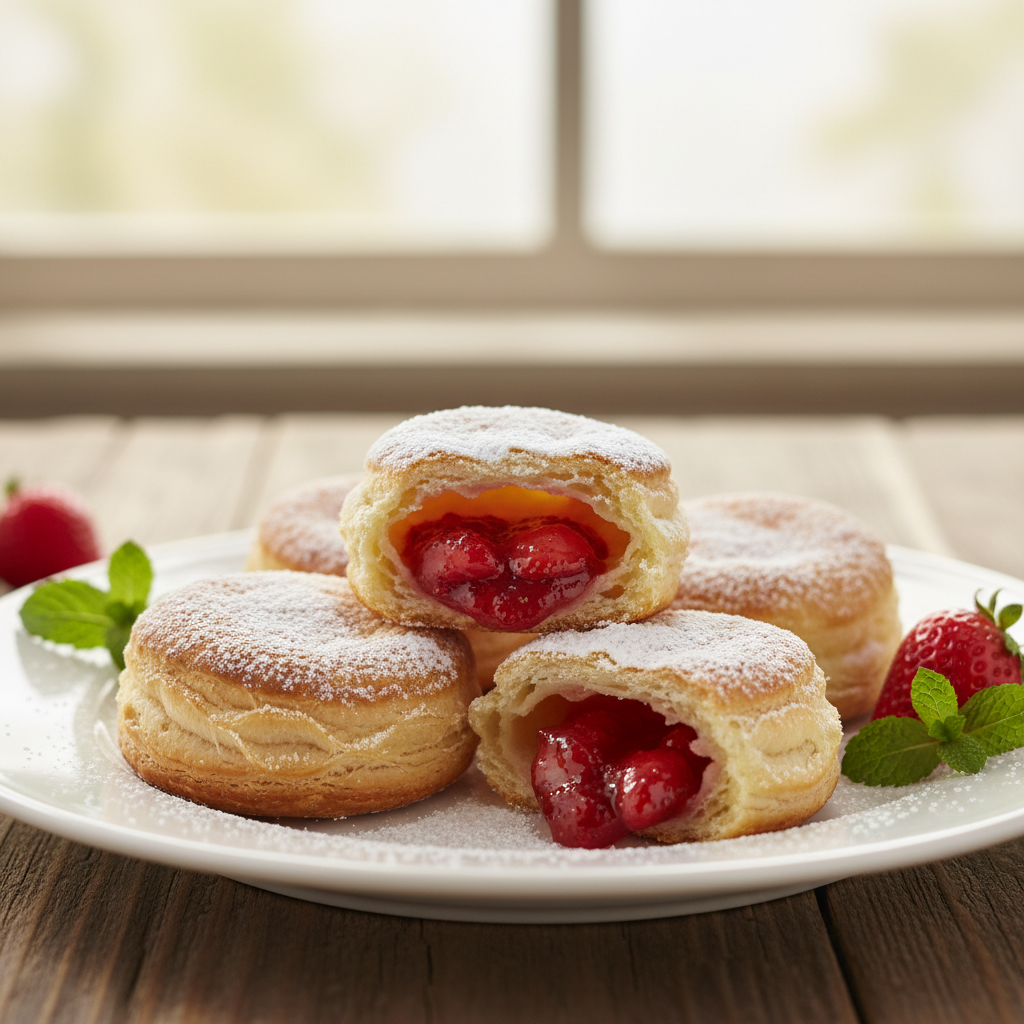Strawberry Puffs