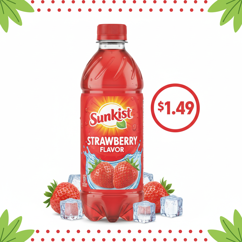 Sunkist Straw 1.49