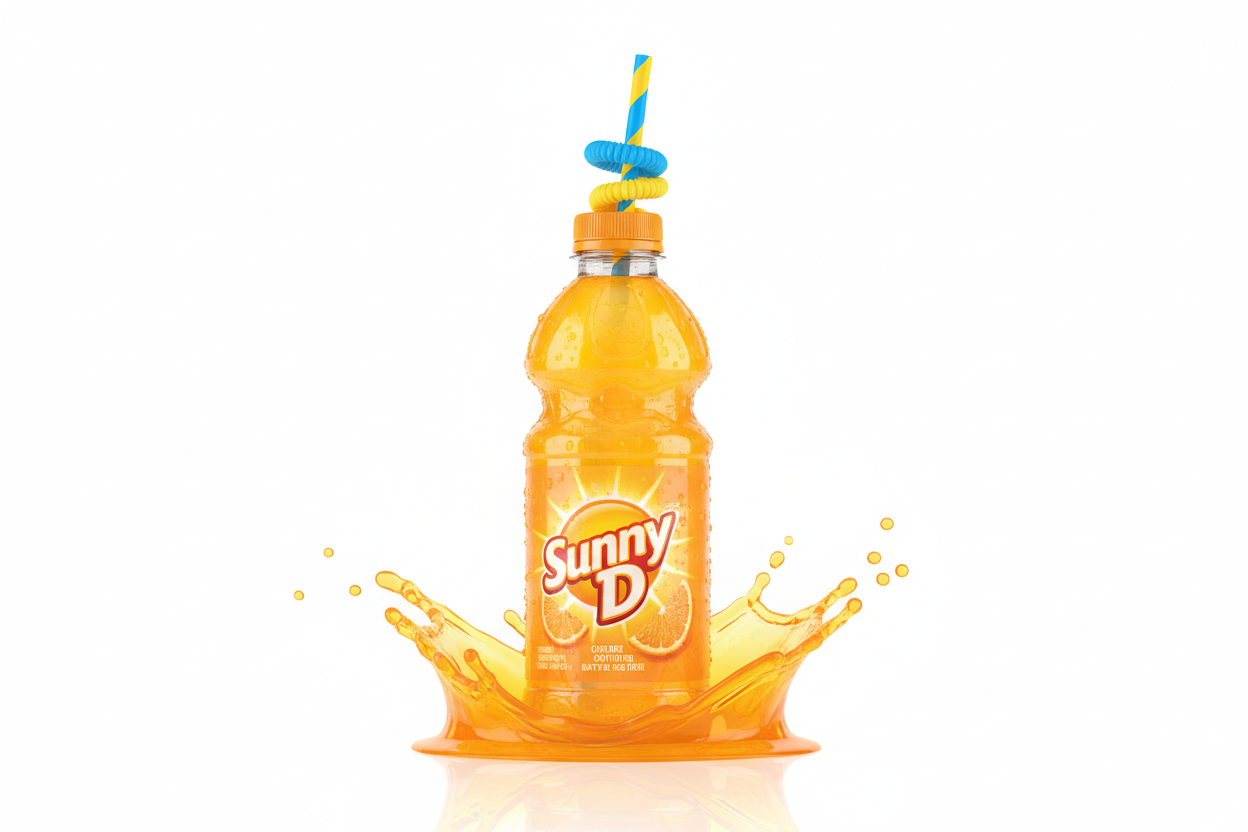 Sunny D Or Straw