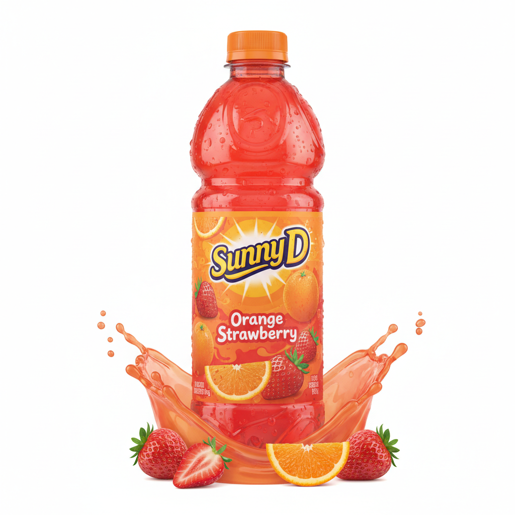 Sunny D Orange Strw