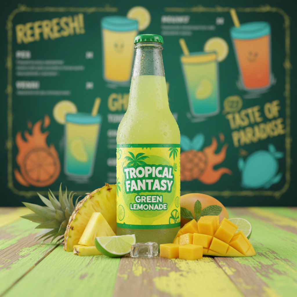 Tropical Fantasy Grn Lemonade