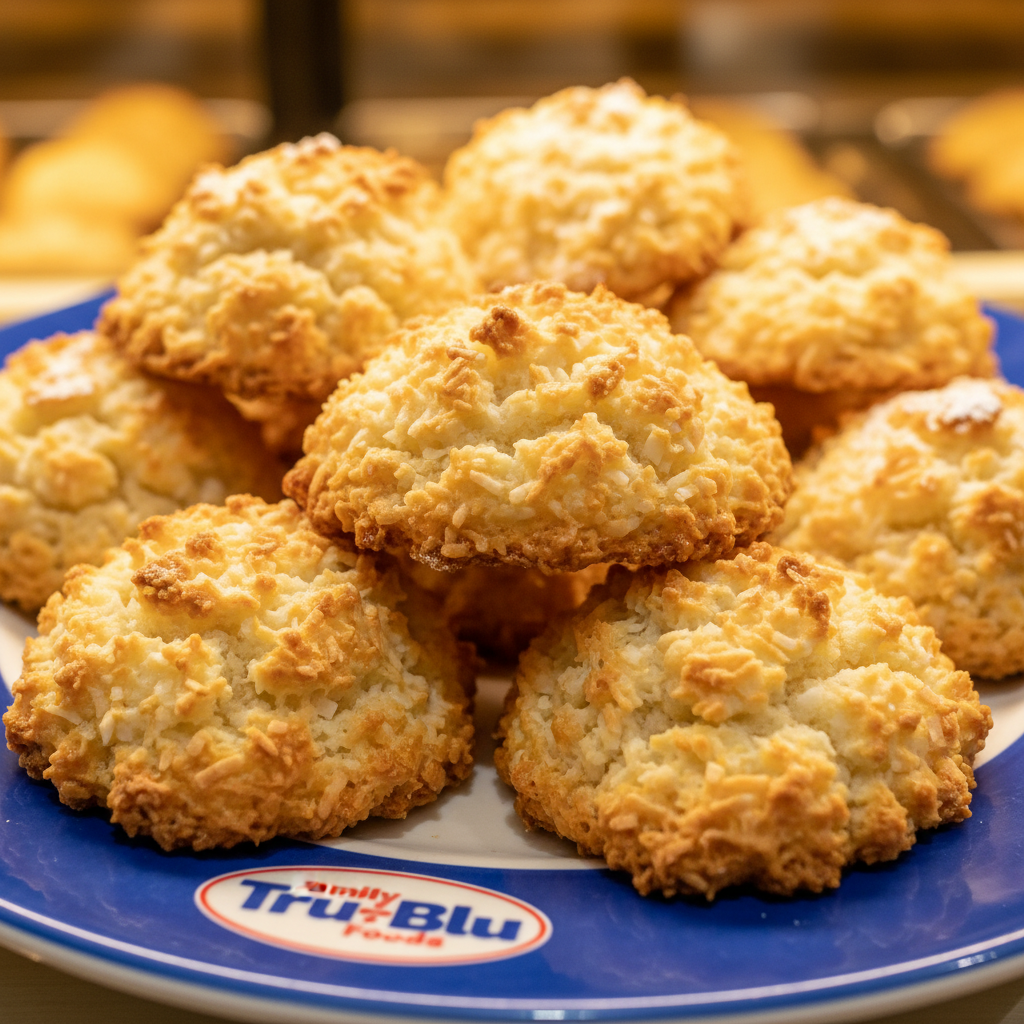 Tru-blu Coconut Macaroon Cookies