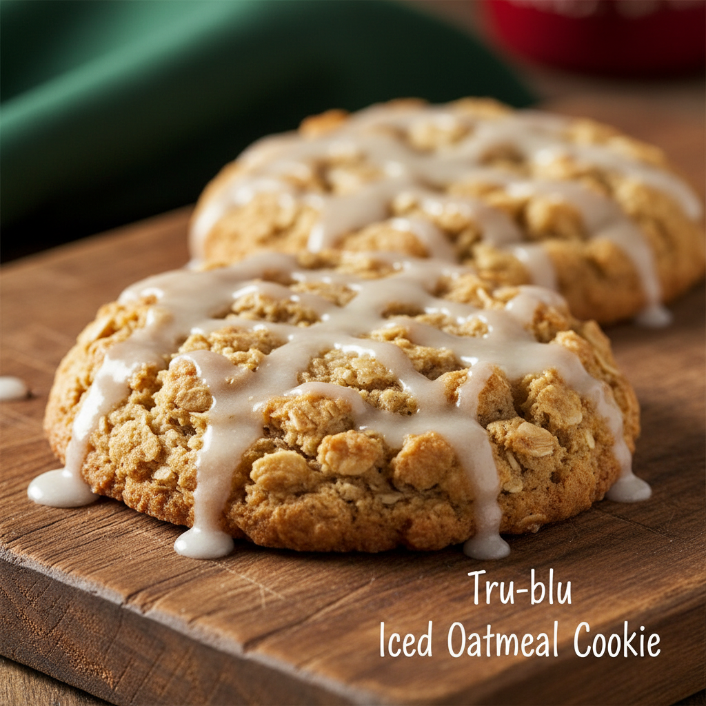Tru-blu Iced Oatmeal Cookie