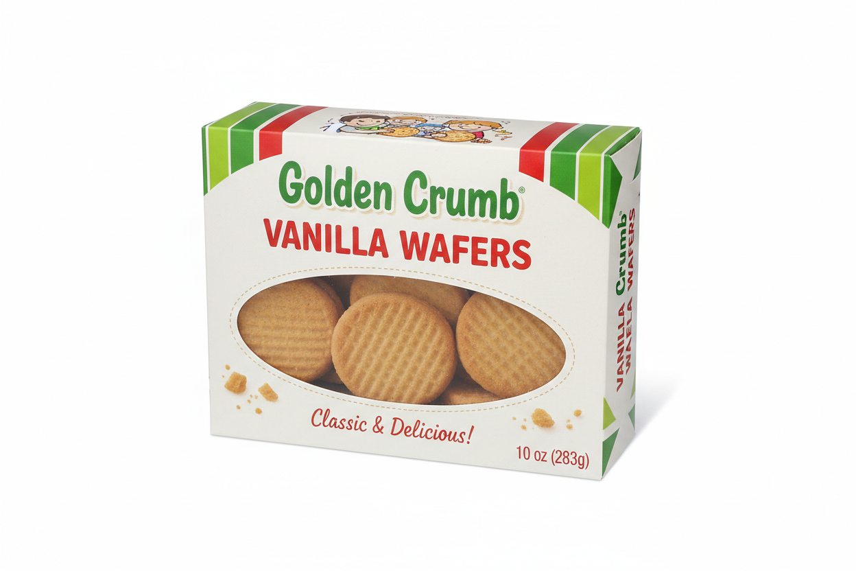 Vanilla Wafers Box 10oz