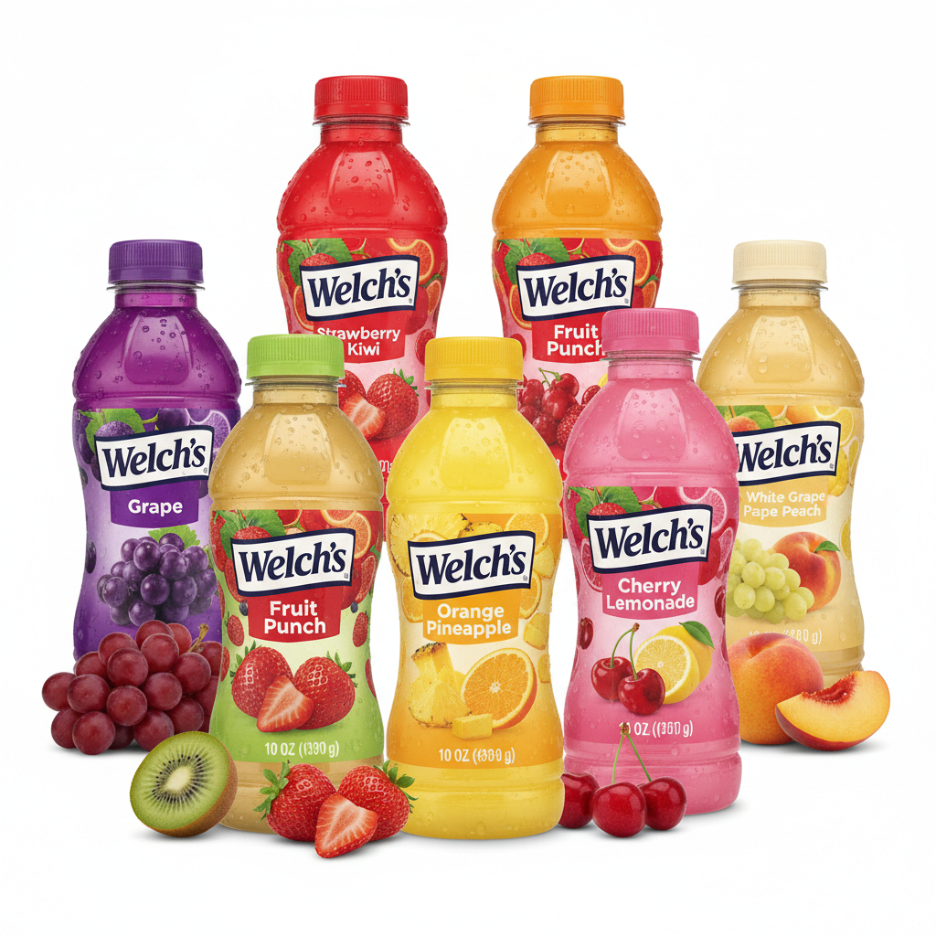 Welch's Fruit Drinks. 10 Ounces