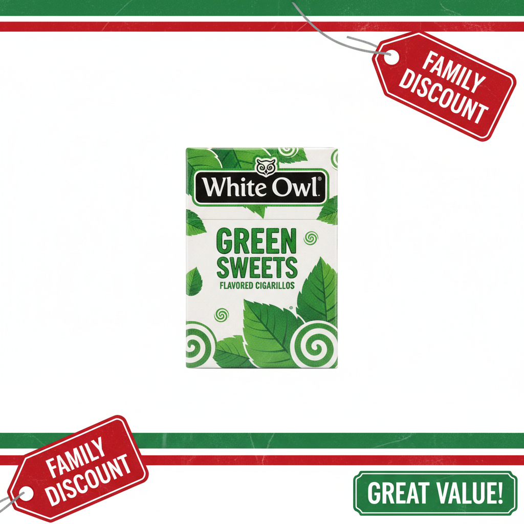 White Owl Green Sweets