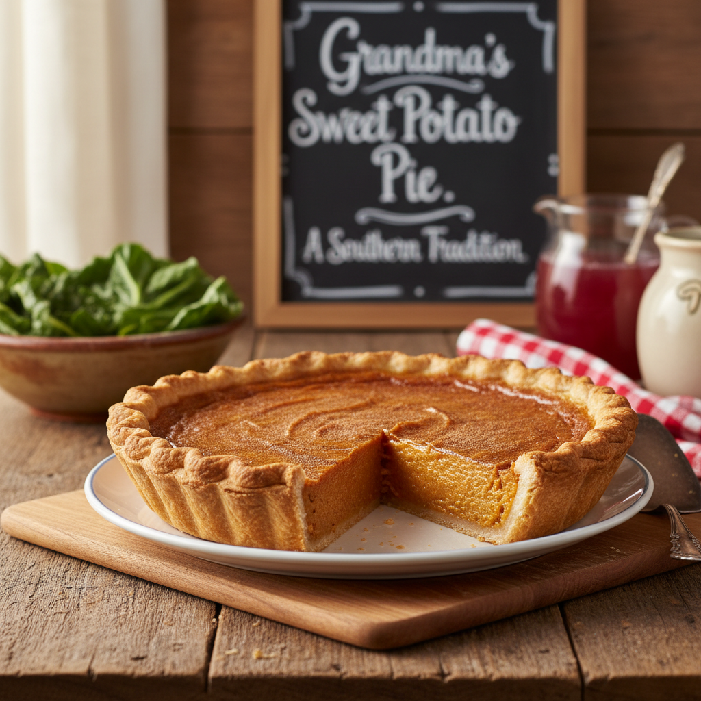 Whole Sweet Potato Pie