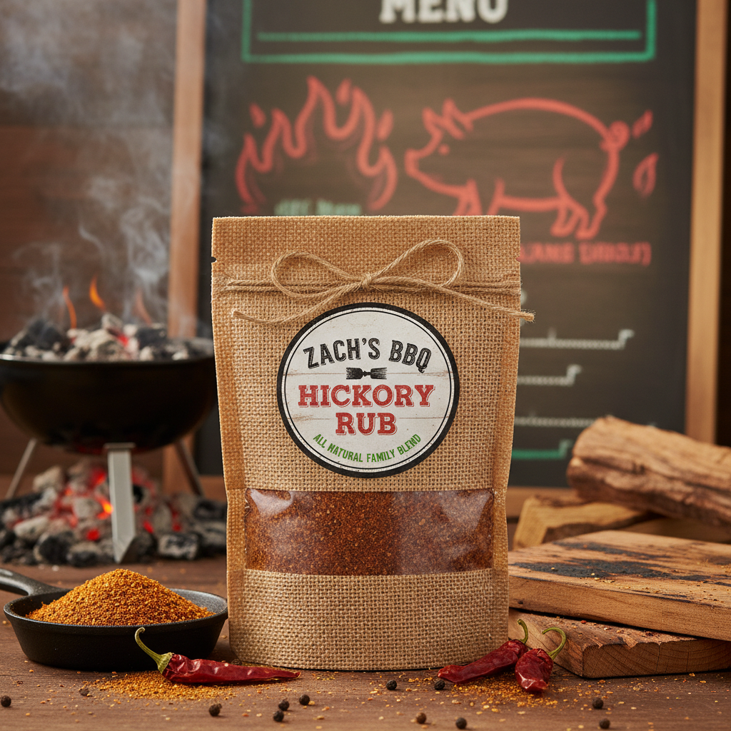 Zach Bbq Hischory Rub