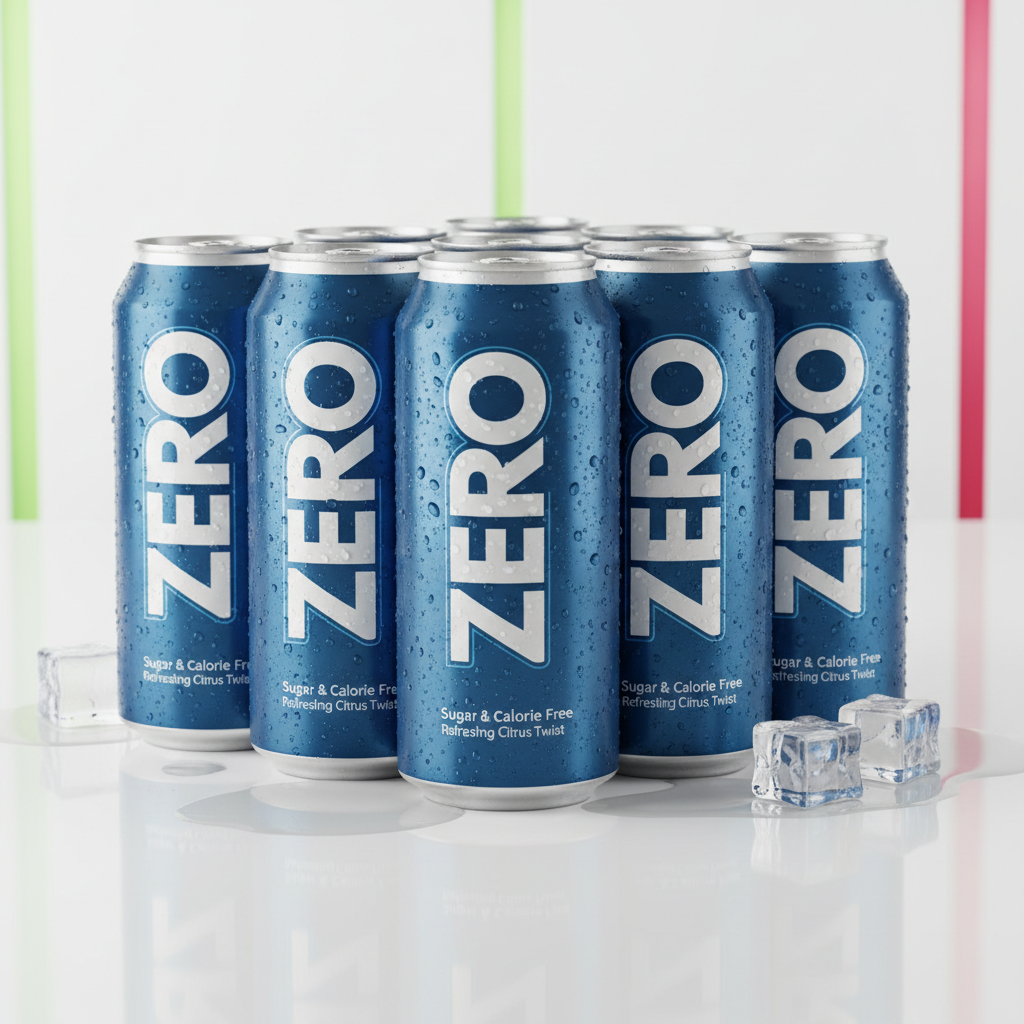 Zero 8 Pack Soda