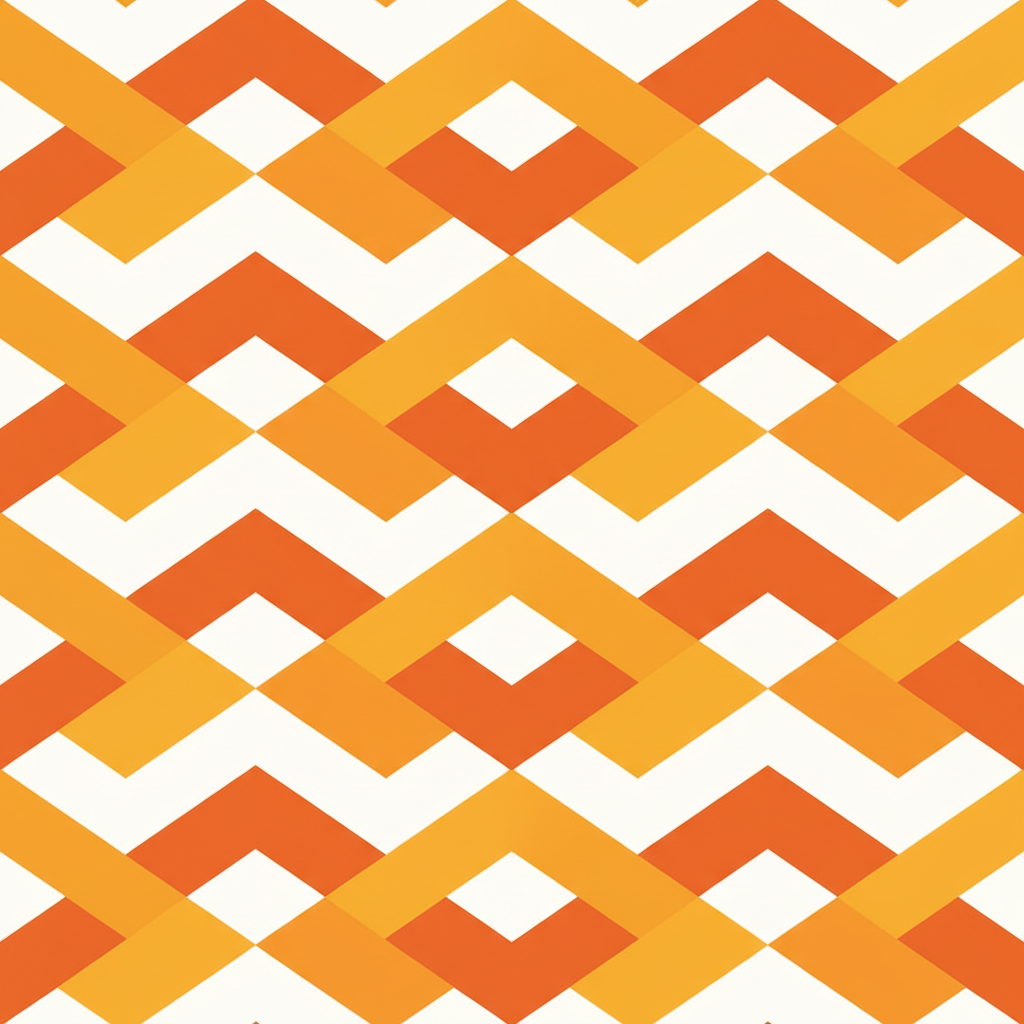 Zig Zag Orange