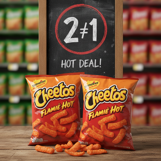 2/$1 Chip Cheetos Hot