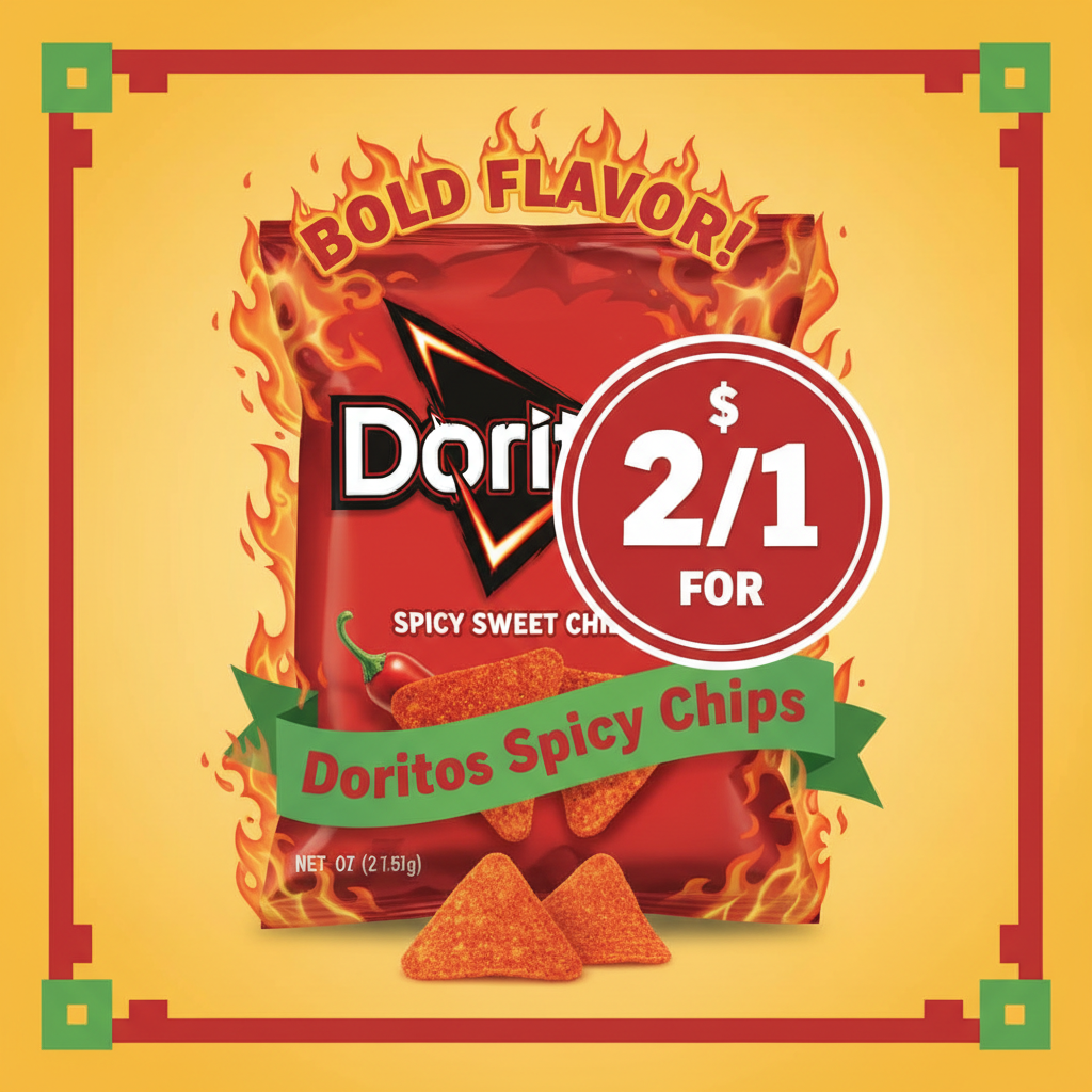 2/$1 Chip Doridos Spicy