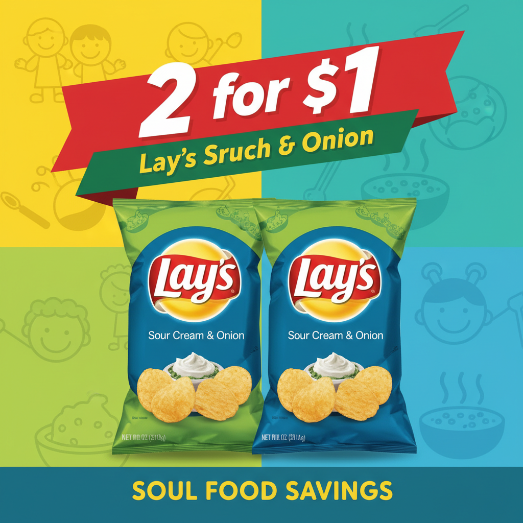 2/$1 Chip Lays Sc