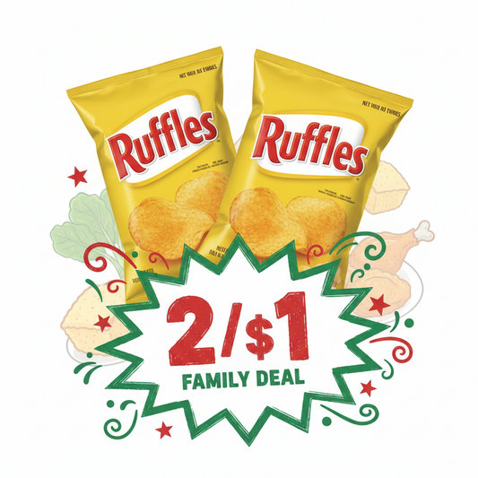 2/$1 Chip Ruffles Cd