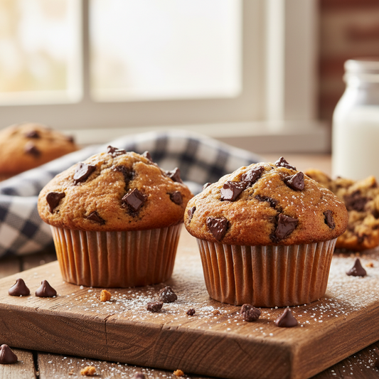 2 Muffin Chocolate Chip