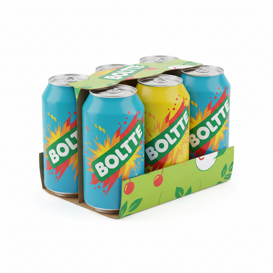 6 Pack Bolttesoda