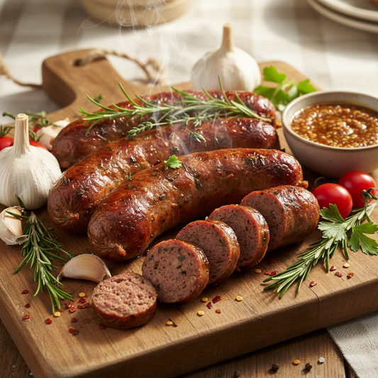 All Beef Garlic Sausage