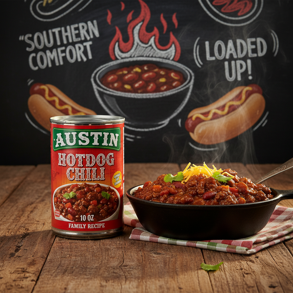 Austin Hotdog Chili Or 10 Oz