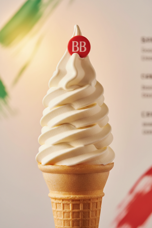 Bb Vanilla Cone