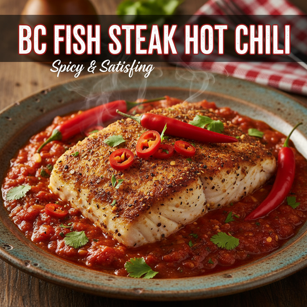 Bc Fish Steak Hot Chili