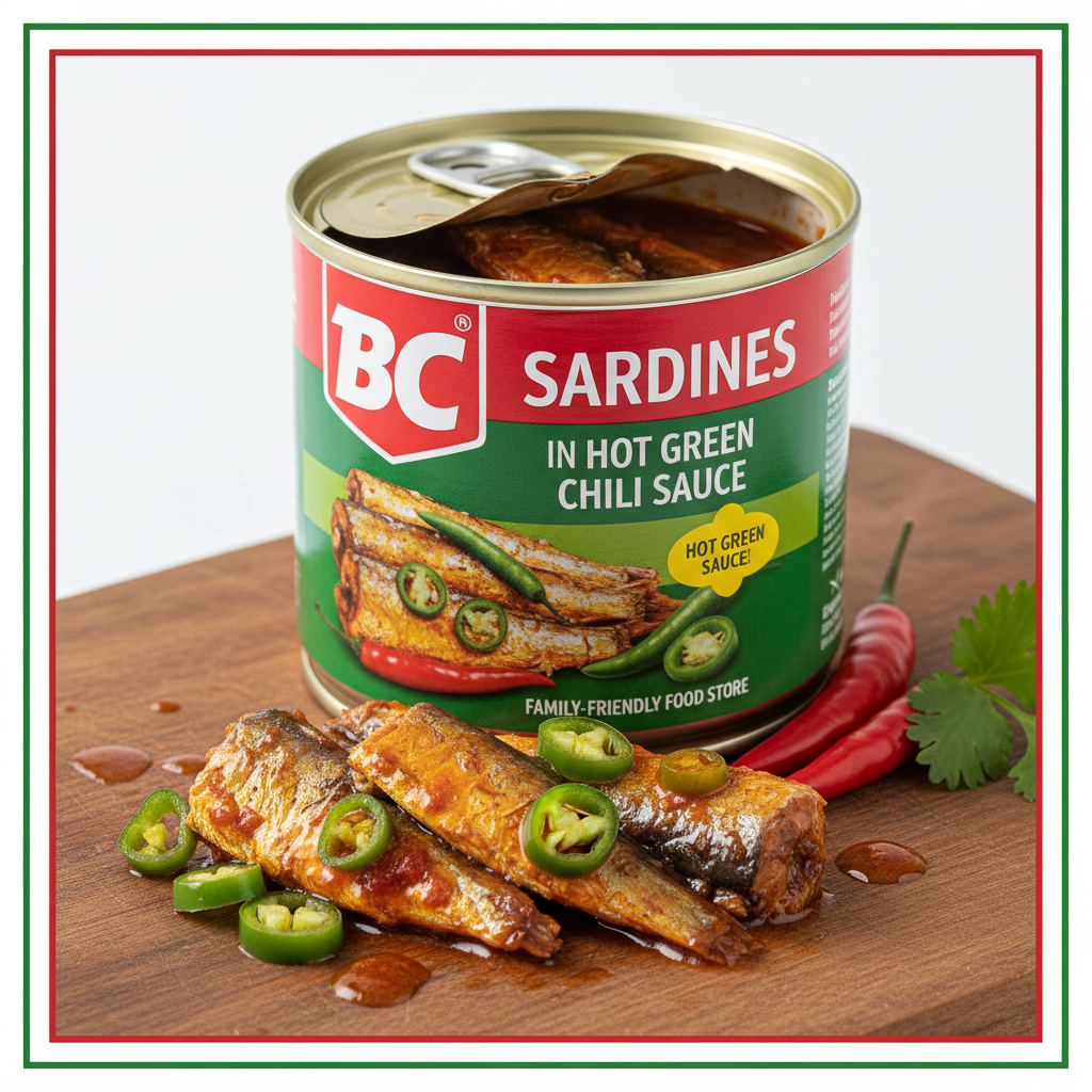 Bc Sardines Hot Green Chili