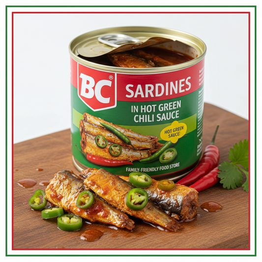 Bc Sardines Hot Green Chili