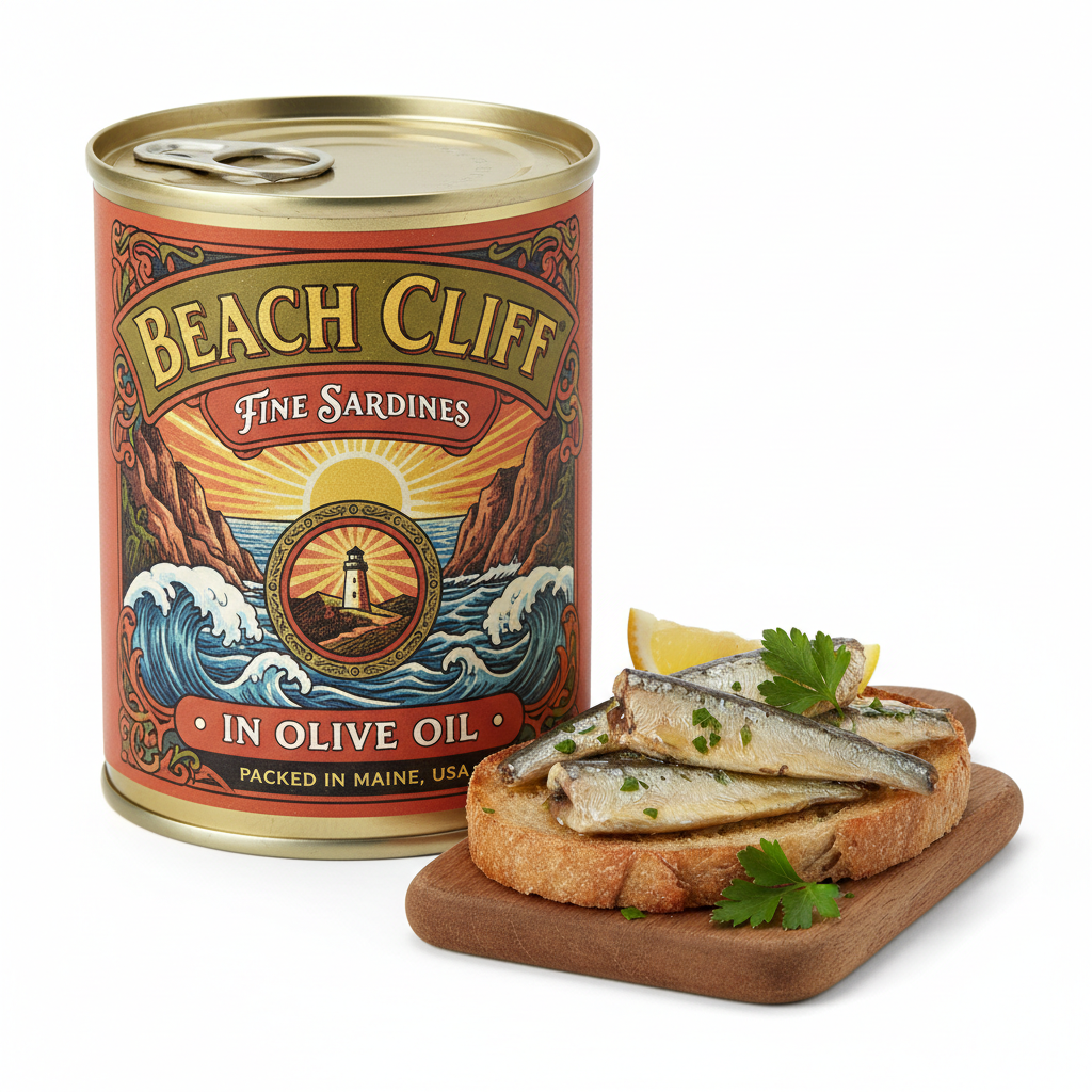 Beach Cliff Sardin