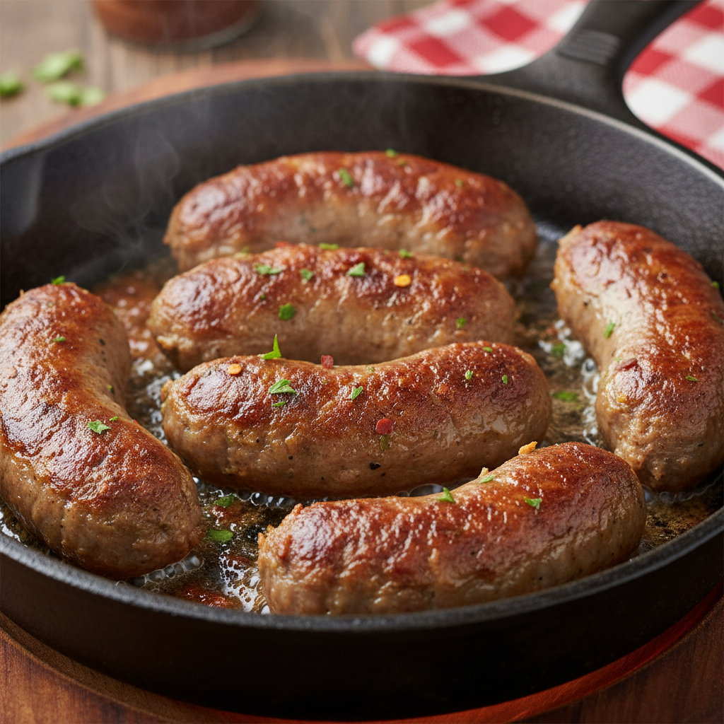 Beef Pan Sauge