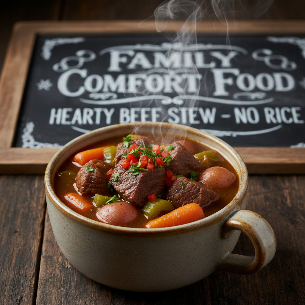 Beef Stew Cup 24 No Rice