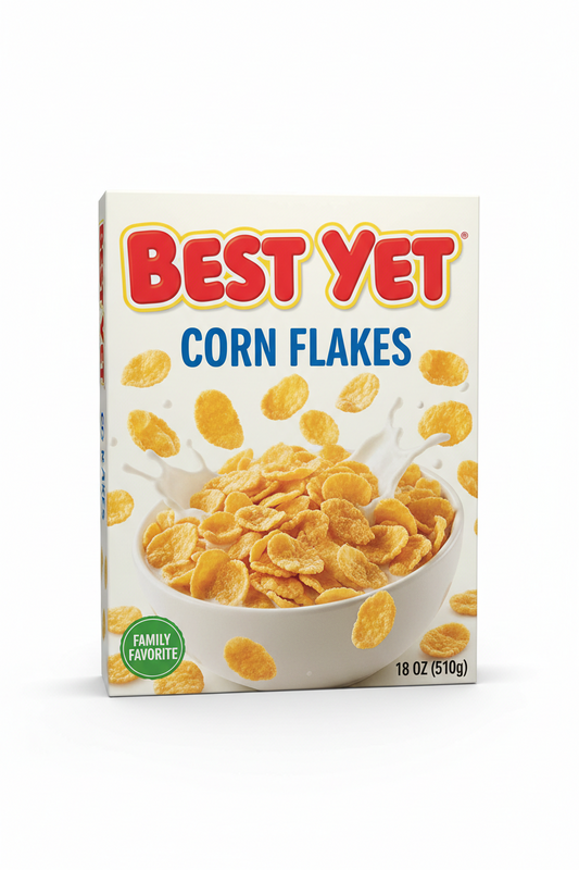 Best Yet Corn Flakes 18oz