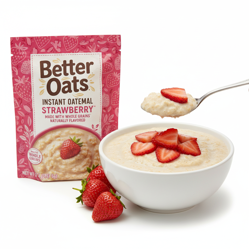 Better Oats Strawberry Oatmeal