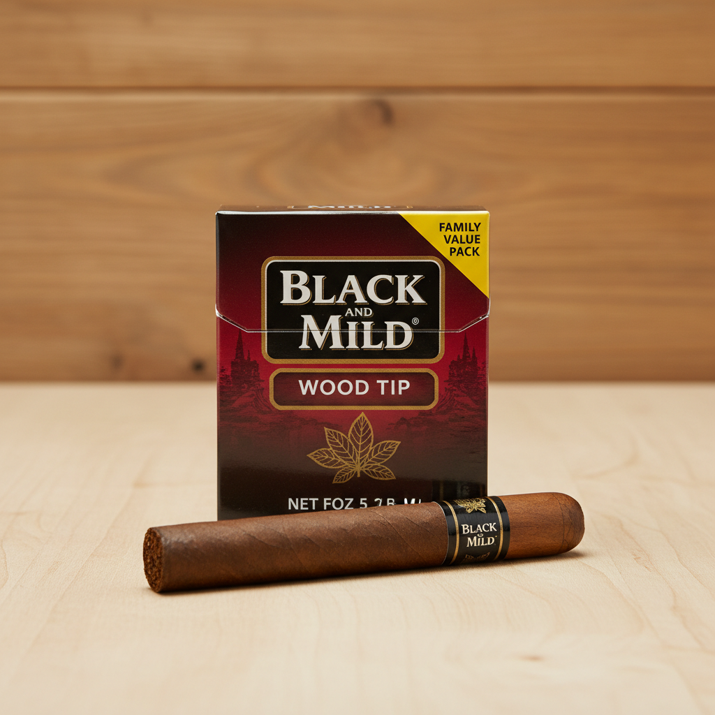 Black And Mild Wood Tip