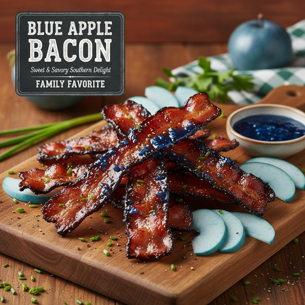 Blue Apple Bacon